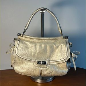 Chelsea Dowel Flap Coach bag